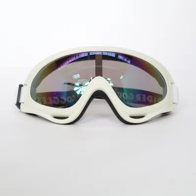 Skibril (Wit, Meerkleurig) van Rider Goggles