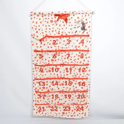 Calendrier de l'Avent (Blanc, Rouge) de Mini Rodini