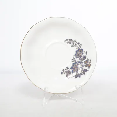Small plate (White, Blue, Gold) from Bavaria