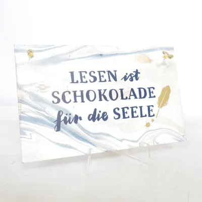 Skilt (Hvid, Blå) fra Die Spiegelburg
