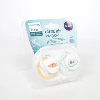 Pacifier (White, Multicolored) from Philips