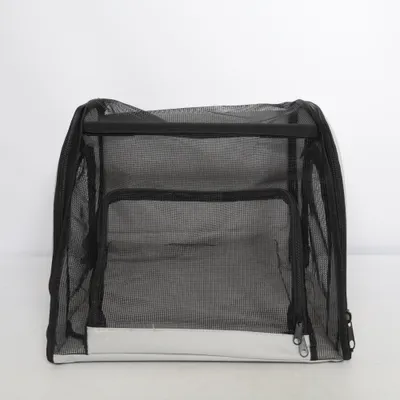 Dog bag (Gray, Black) from Trixie