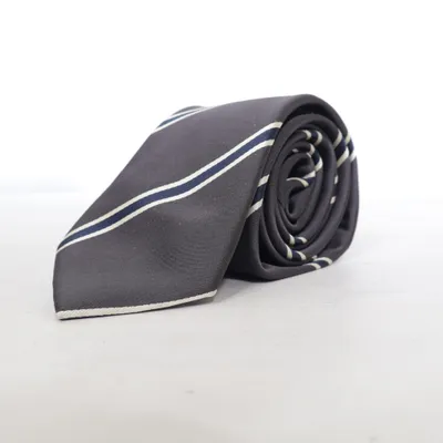 Tie (Black, White) from Weekday Polyester