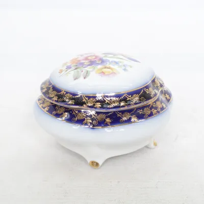 Sockerskål (Blå, Flerfärgad)