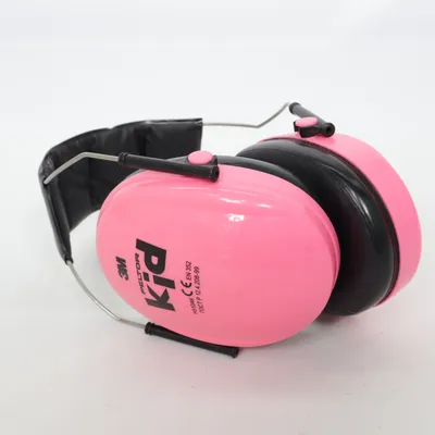 Gehoorbeschermers (Zwart, Roze) van Peltor Kid