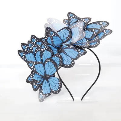 Diadeem (Zwart, Blauw)