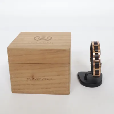 Armband (Goud, Zwart) van Holzkern Onbekend materiaal