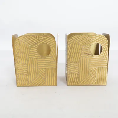 Candle holder (Gold) from Skultuna