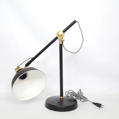Desk lamp (Black, Gold) from IKEA