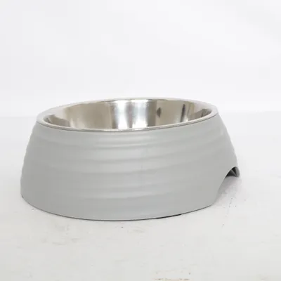 Feeding bowl (Gray) from Dogman