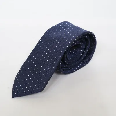 Tie (Blue, White) from Cedar Wood State Polyester