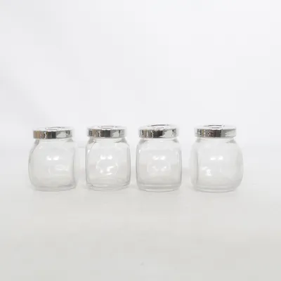 Spice jar (Transparent, Silver) from IKEA