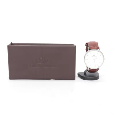 Polshorloge (Bruin, Zilver) van Daniel Wellington