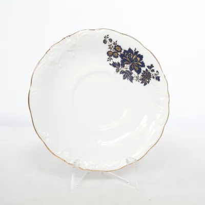 Petite assiette (Blanc, Bleu, Or) de Bavaria