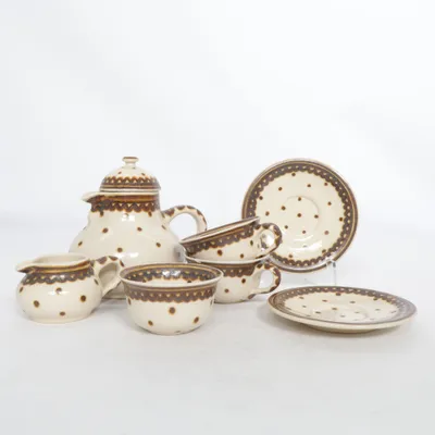 Servis (Beige, Brun)