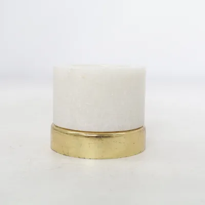 Candle holder (White, Gold) from Eight Mood