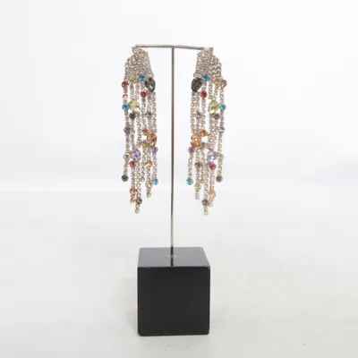 Earrings (Silver, Multicolored) from Bijoux Unknown metal