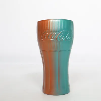 Drinkglas (Blauw, Bruin, Meerkleurig) van Coca Cola