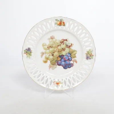Assiette (Blanc, Multicolore) de Winterling