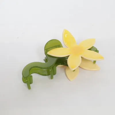 Hair clamp (Green, Yellow) from Zara