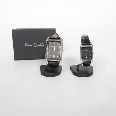 Polshorloge (Zwart, Grijs) van Pierre Cardin