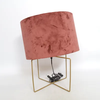 Bordslampa (Röd, Guldfärgad) från Kema Keur