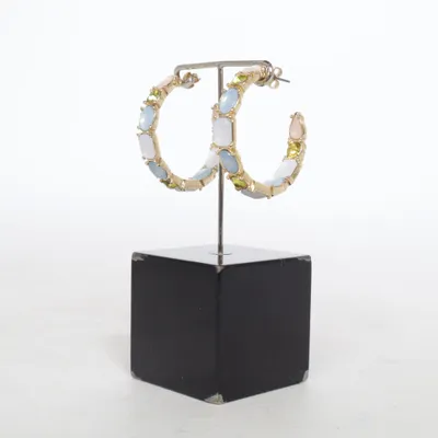 Ohrringe (Gold, Silber) Unbekanntes Metall