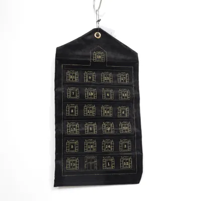 Adventskalender (Sort, Gul) fra Sinsay