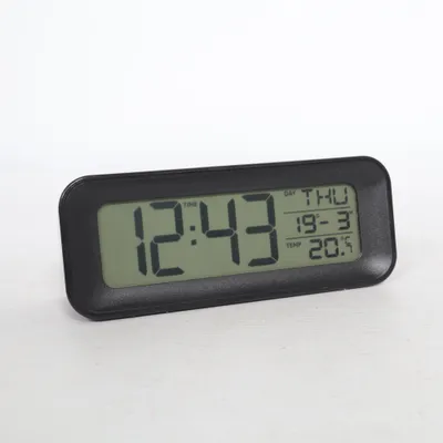 Väckarklocka (L9010-BLACK) från Clas Ohlson
