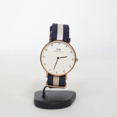 Wristwatch (Blue, White, Gold) from Daniel Wellington