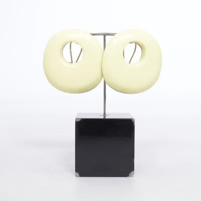 Clip on earrings (Yellow) Unknown metal