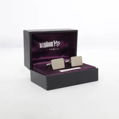 Cufflinks (Silver) from Ströms Unknown metal