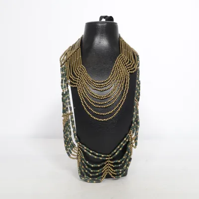 Collier (Or, Noir) Plastique