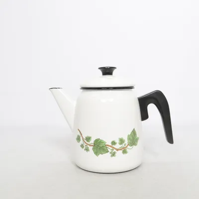 Koffiepot (Wit, Groen)