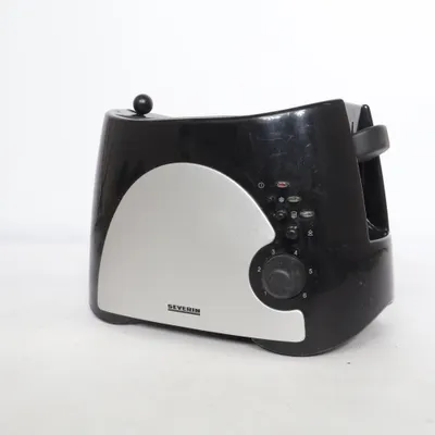 Brödrost (Svart, Silverfärgad) från Severin