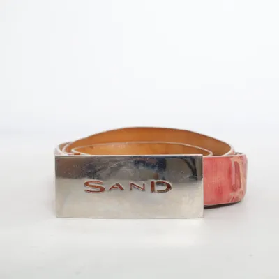 Belt (Pink) from SAND Leather