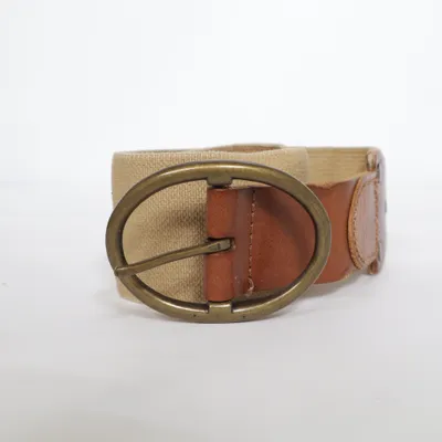 Bälte (Beige) från Topshop Akryl, Skinn, Polyester