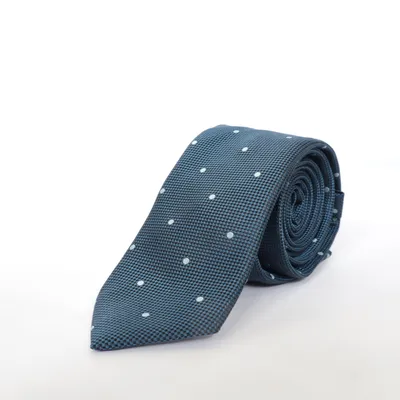 Tie (Blue, Multicolored) from Hugo Silk