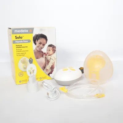 Brystpumpe (Transparent, Hvid) fra Medela