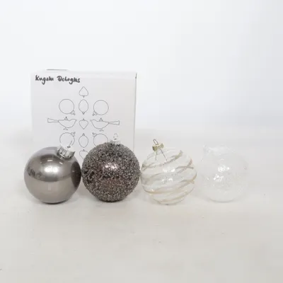Christmas ornament (Gray, White) from Depot