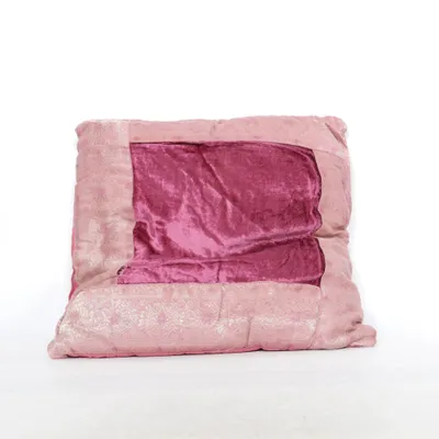 Prydnadskudde (Lila, Rosa) från Indiska Bomull, Viskos