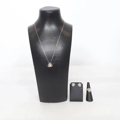 Sieradenset (Goud) Onbekend materiaal