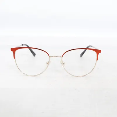 Brille (Rot, Gold)