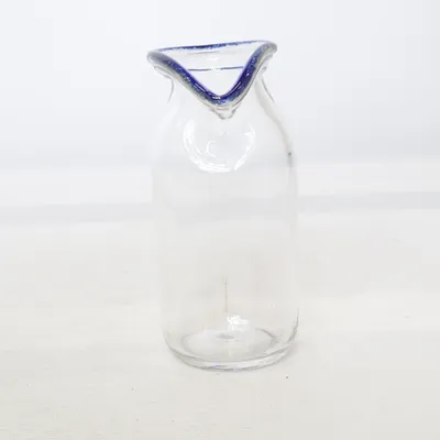 Gräddkanna (Transparent, Blå)