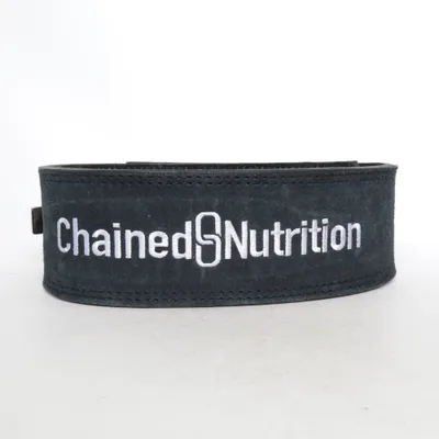 Ceinture de sport (Noir) de Chained Nutrition