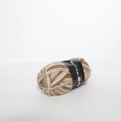 Garen (Bruin, Wit, Beige) van Svarta Fåret Acryl, Wol