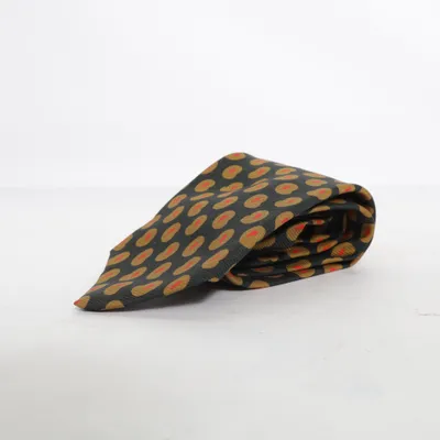 Tie (Black, Brown, Red) from Hemley Silk