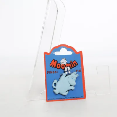 Pin (Blå, Vit) från Moomin Okänd metall