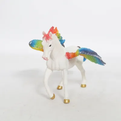 Toy animal (White, Multicolored) from Mojo