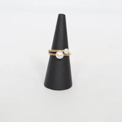 Ring (Guld, Hvid) Sølv